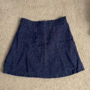 Zara skirt - navy blue size small